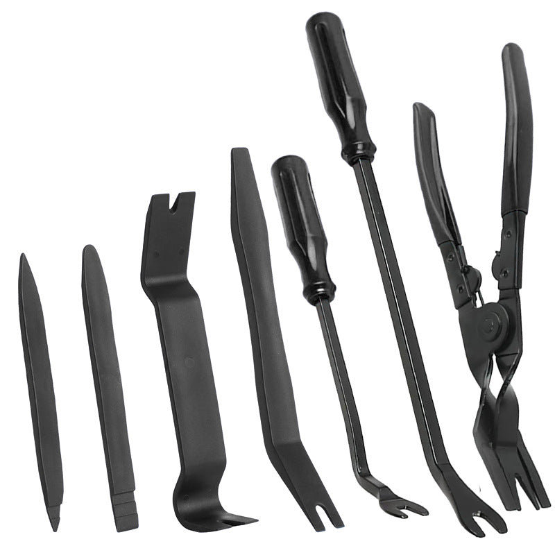 5 pieces, 6 pieces, 7-piece set, car panel car door audio system decoration modification tool, clip screwdriver, pliers, disassembly 3 pieces