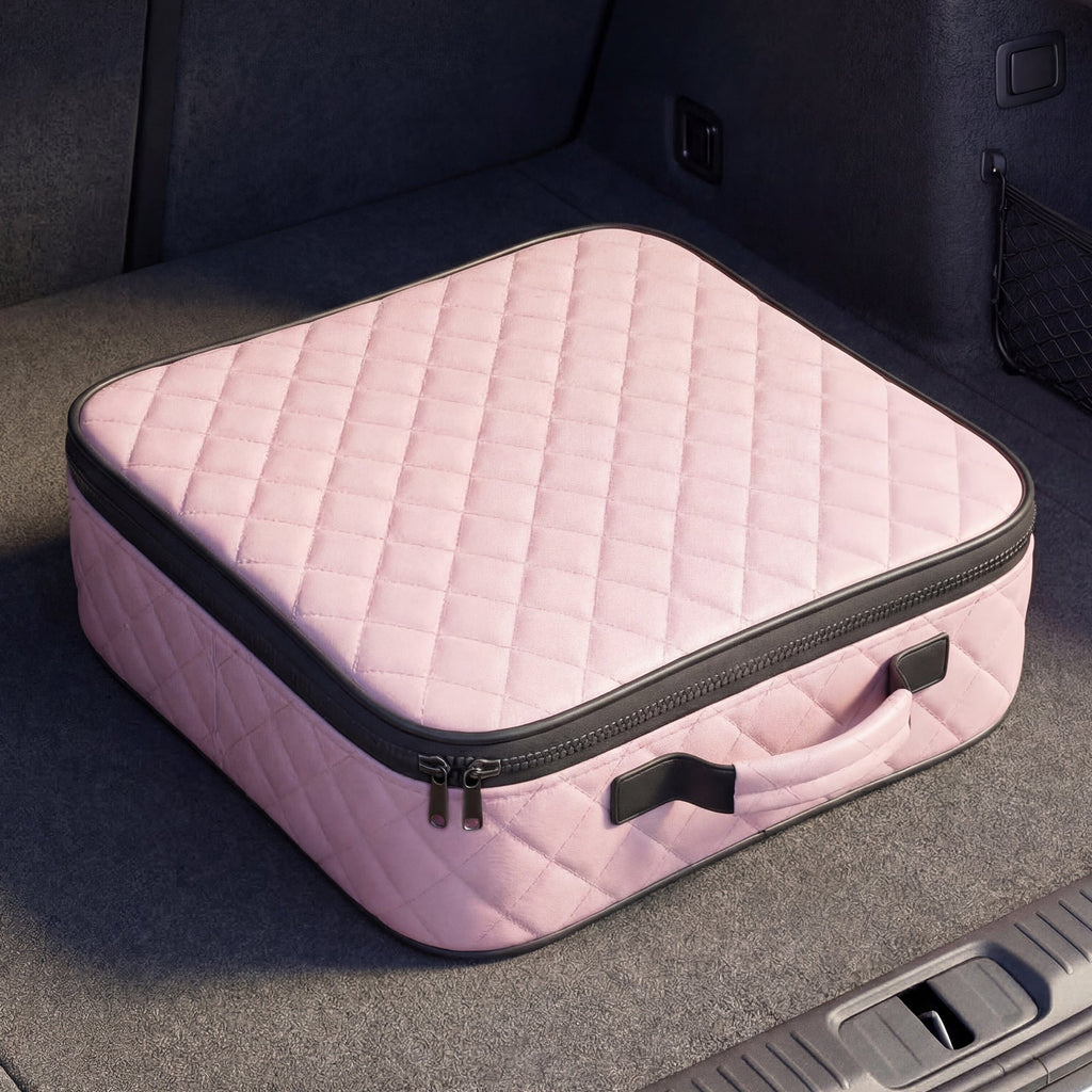 Car charging cable storage bag, new energy charging gun storage bag, car trunk handbag, custom logo