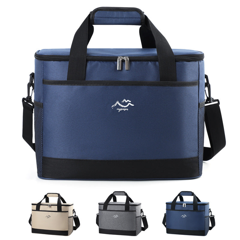 Insulated Cooler Bag, Portable Cold Storage