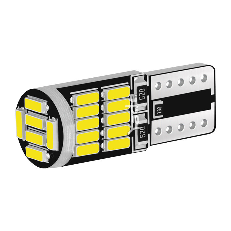 Yade Automotive LED Indicator Light T10 4014 26SMD Decoding Bright Bright Lamp W5W Reading Light License Plate Light