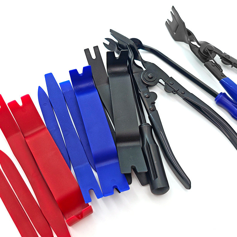 5 pieces, 6 pieces, 7-piece set, car panel car door audio system decoration modification tool, clip screwdriver, pliers, disassembly 3 pieces