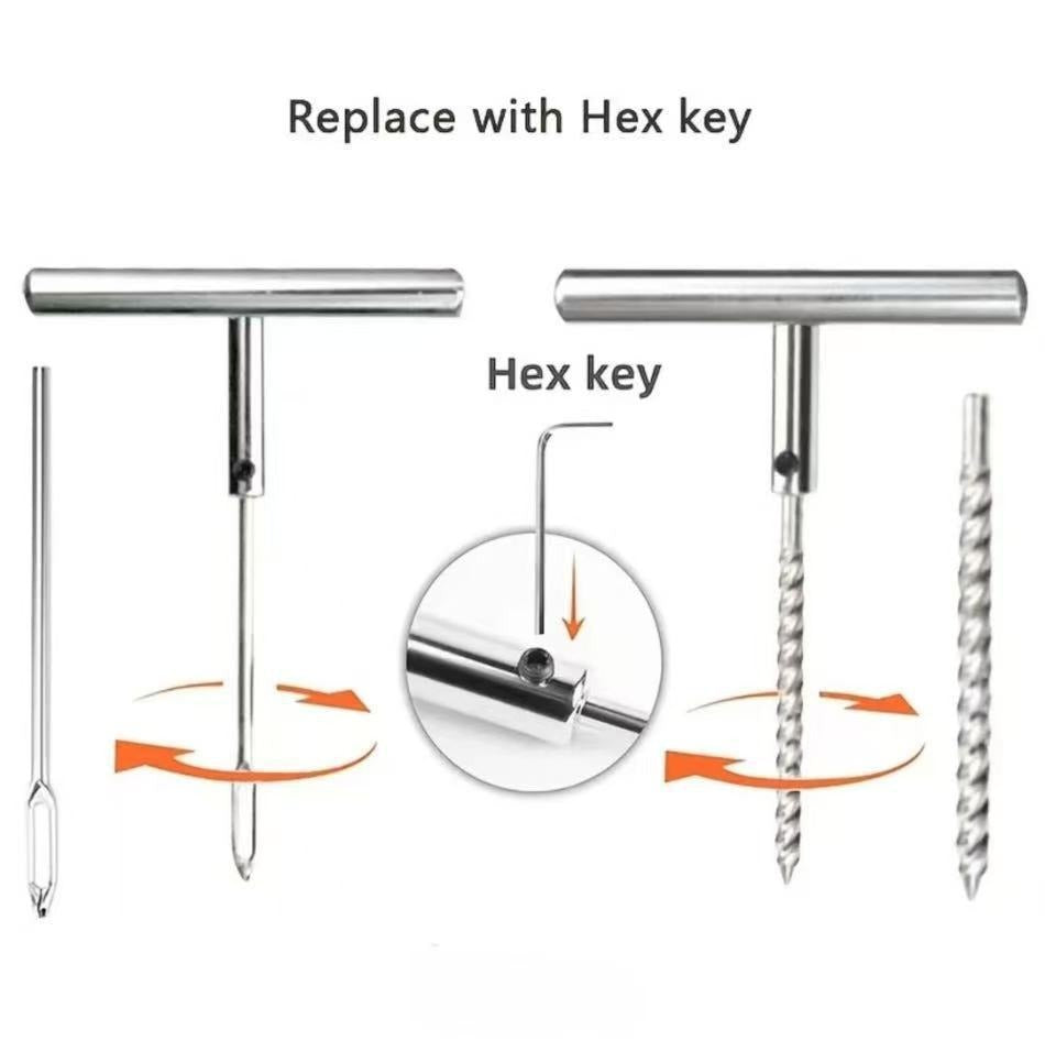 Tire Repair Tool Set - 58pc, 46pc, 7pc Options