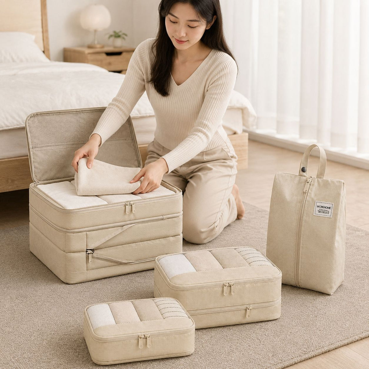 Travel Compression Storage Bag Set