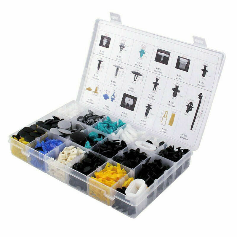 Car Buckle Assortment Set - 17 Types Universal
