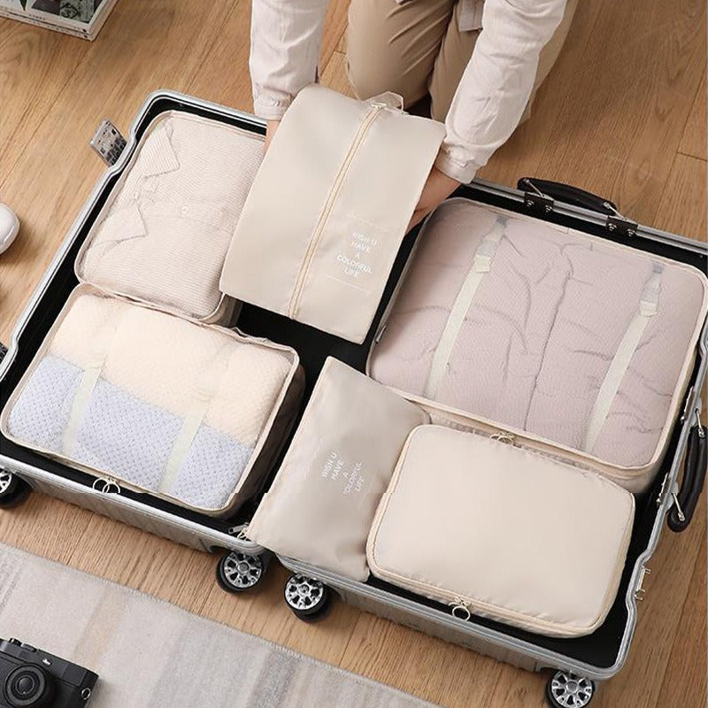 Travel Storage Organizer Set - 7 to 10 Pieces