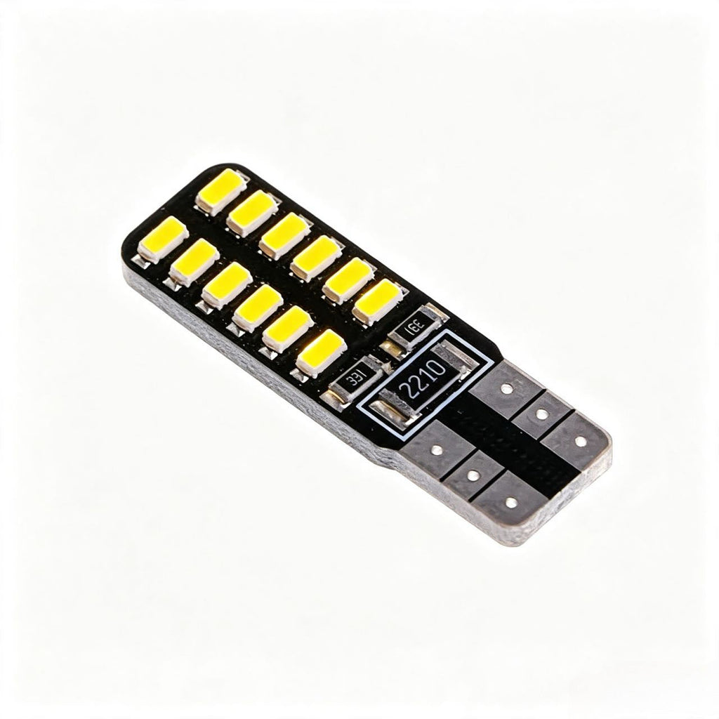 Car LED Light Decoding CANBUS T10 3014 24SMD Width Indicator Light In-Car Reading Light Small Plug Bulb