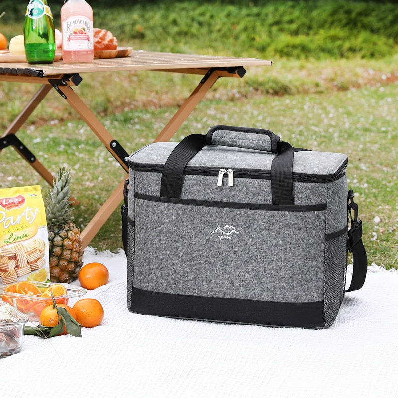 Insulated Cooler Bag, Portable Cold Storage