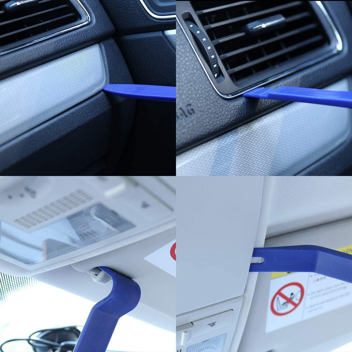 5 pieces, 6 pieces, 7-piece set, car panel car door audio system decoration modification tool, clip screwdriver, pliers, disassembly 3 pieces