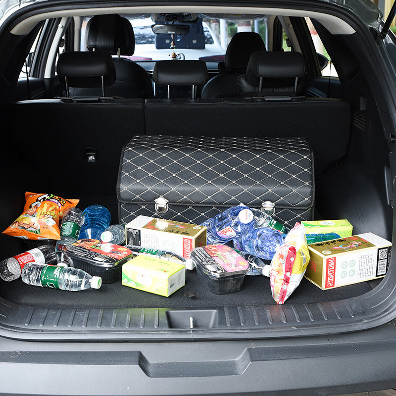Car trunk storage box, storage box, car storage box, car interior decoration supplies, practical organization and storage