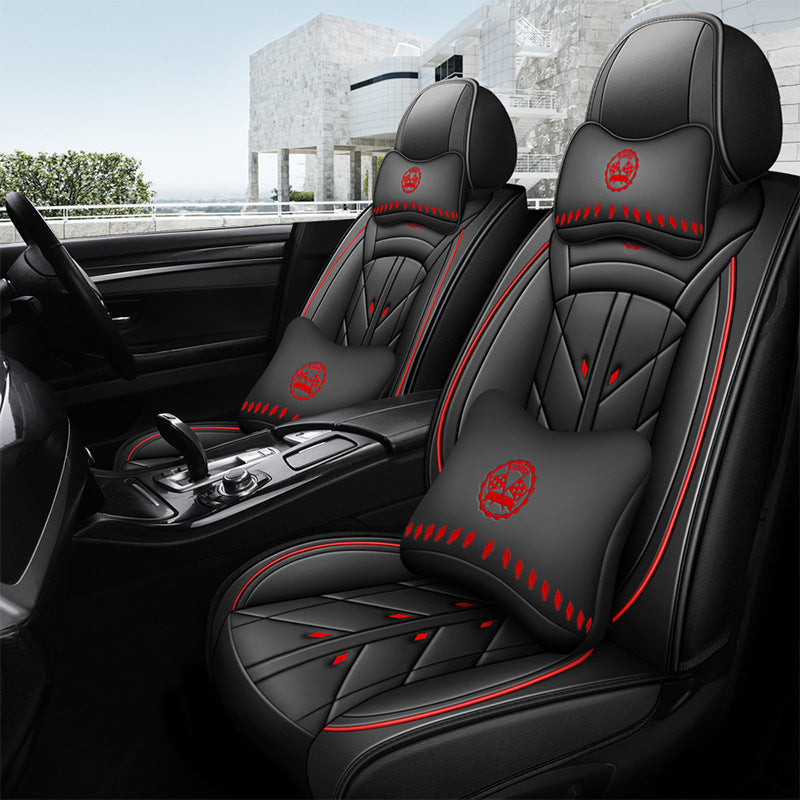 Seat Cushion Cover - Five-Seater All-Season Leather