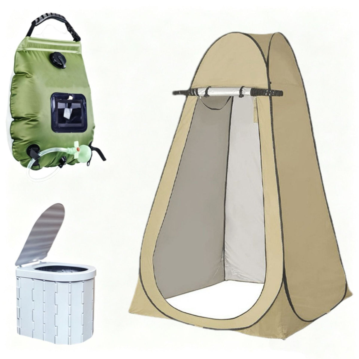 Fishing, shower, bathing artifact, outdoor camping, fishing, changing clothes, simple and portable, portable portable toilet, warm tent, toilet