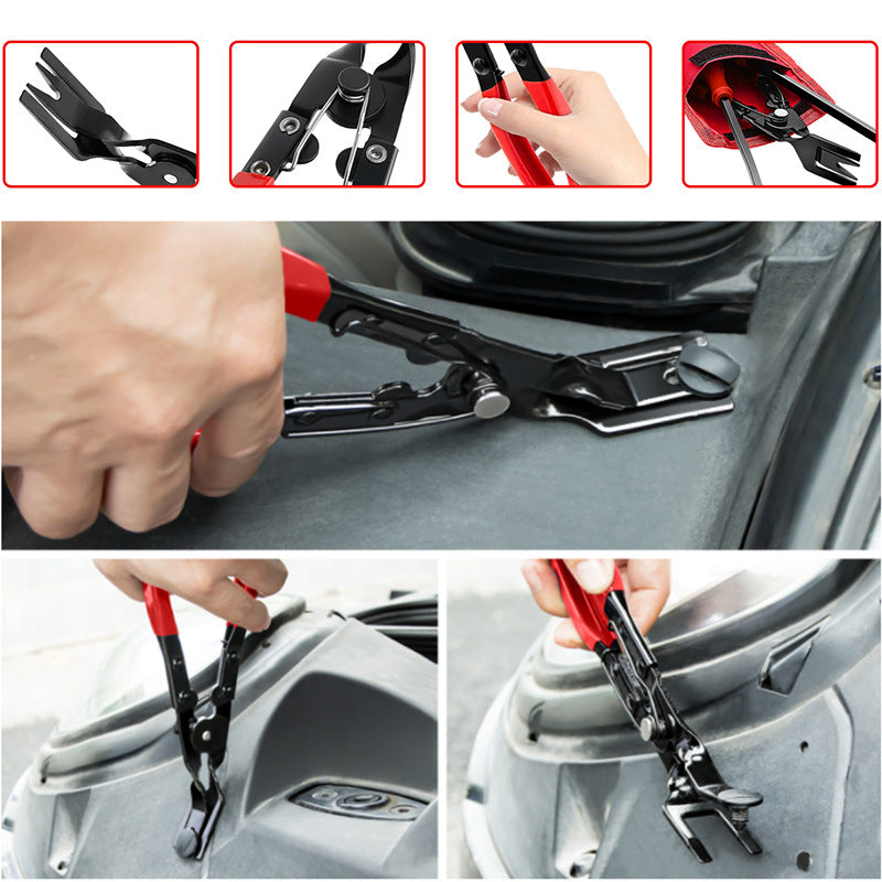 5 pieces, 6 pieces, 7-piece set, car panel car door audio system decoration modification tool, clip screwdriver, pliers, disassembly 3 pieces