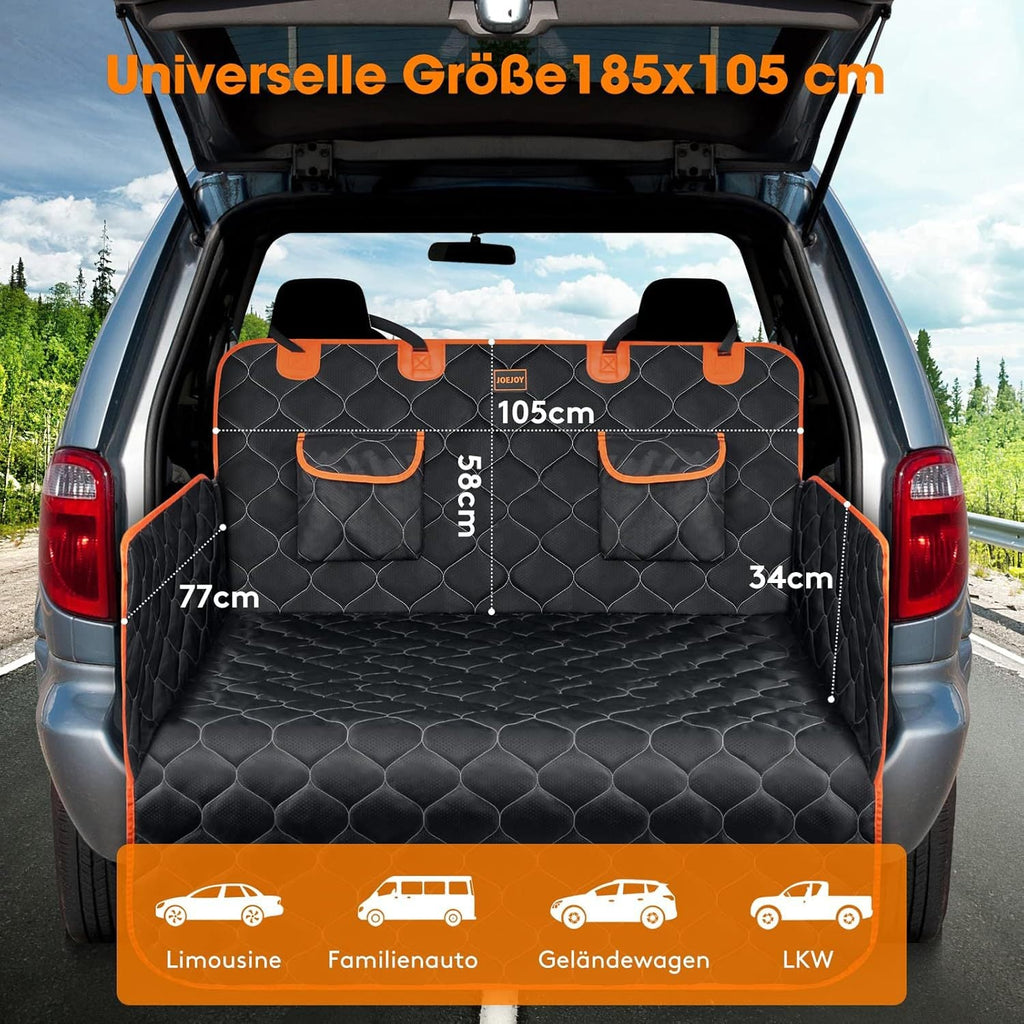 Car Trunk Mat for Pets - Non-Slip Dog Travel Seat Cover