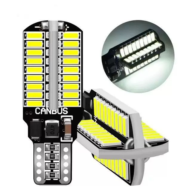 Cross-border new T15 high-brightness decoding canbus car led turn turning lights 4014 72smd tail light reversing light