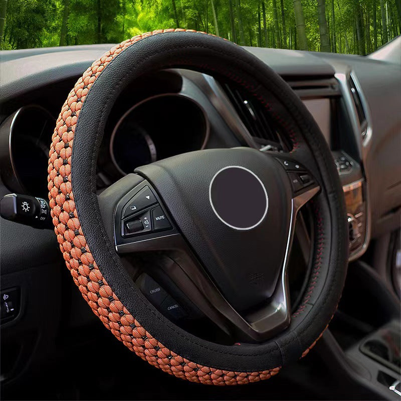 Steering Wheel Cover, Ice Silk, Universal Fit