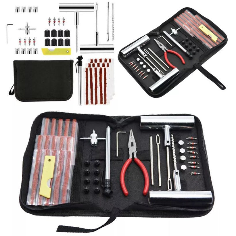 Car Repair Tool Set - Emergency Tire Repair Kit
