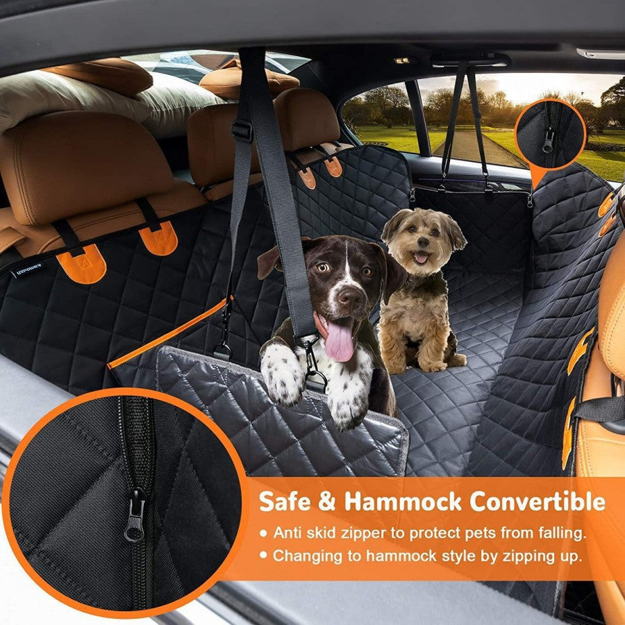 Pet Car Seat Cover Rear Full Coverage Waterproof