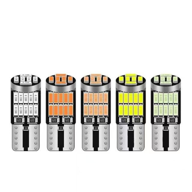 Car LED High Brightness Reading Light W5W T10 4014 26smd License Plate Light Cross-border exclusive license plate display light