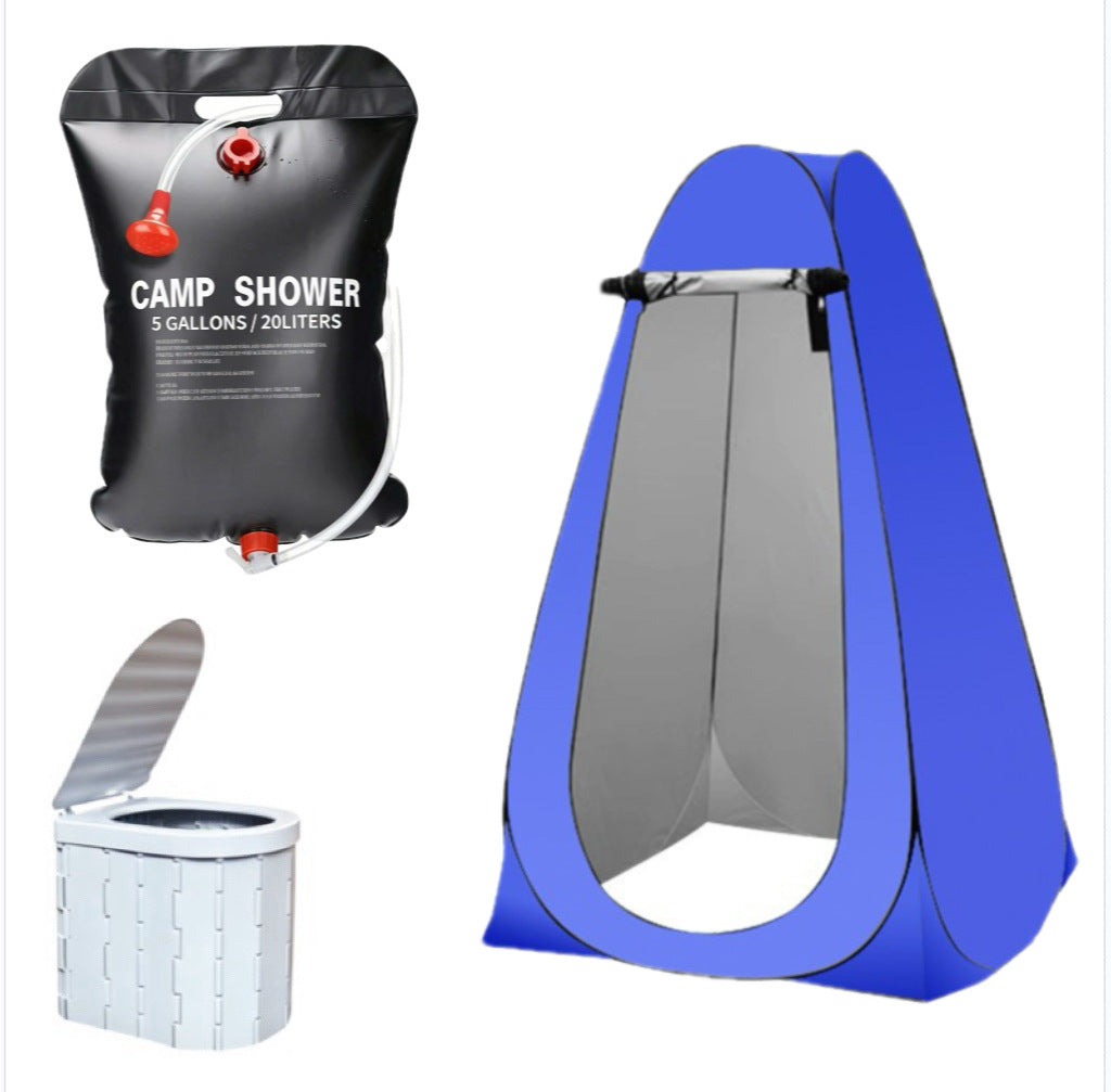 Fishing, shower, bathing artifact, outdoor camping, fishing, changing clothes, simple and portable, portable portable toilet, warm tent, toilet