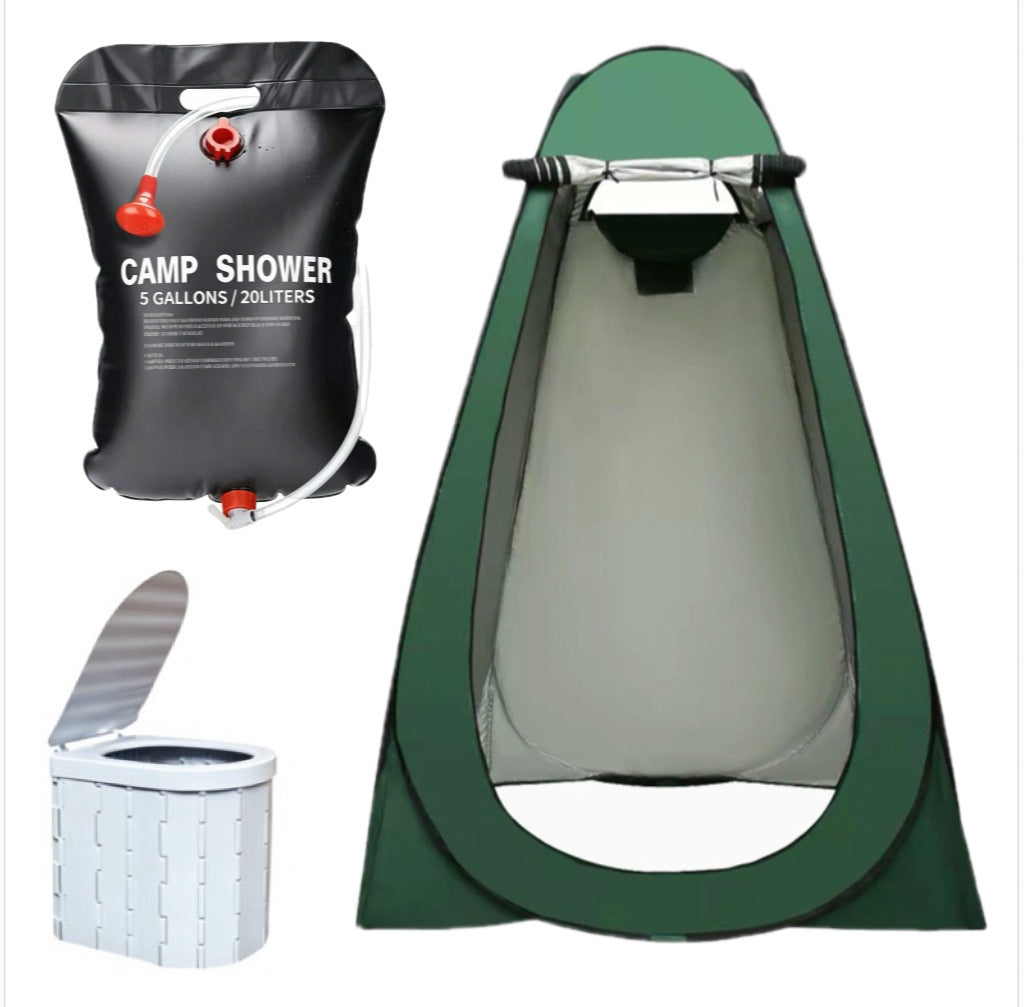 Fishing, shower, bathing artifact, outdoor camping, fishing, changing clothes, simple and portable, portable portable toilet, warm tent, toilet