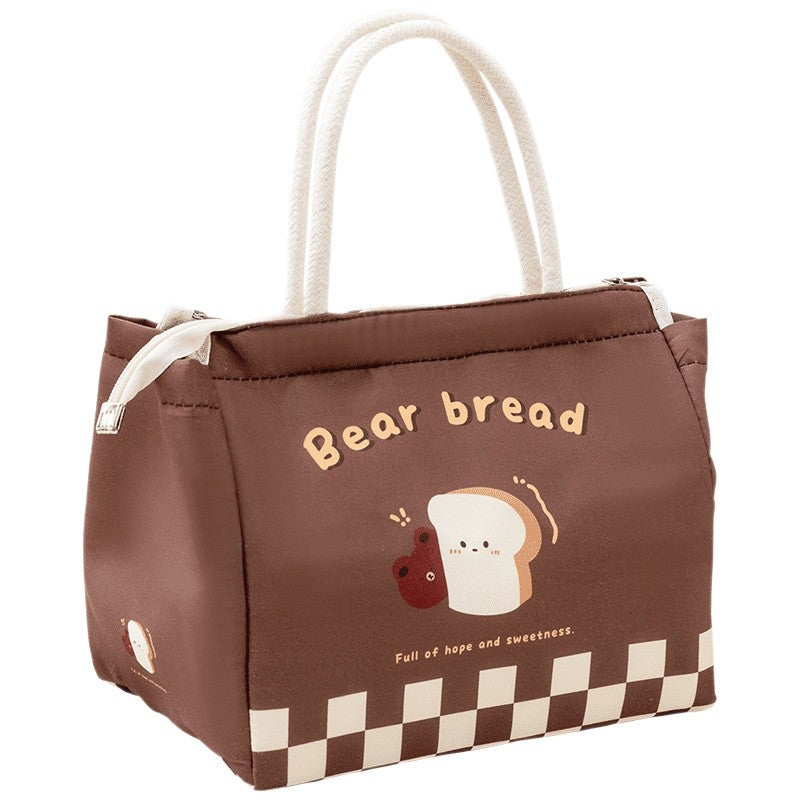 Insulated Lunch Bag, Large-Capacity Handheld