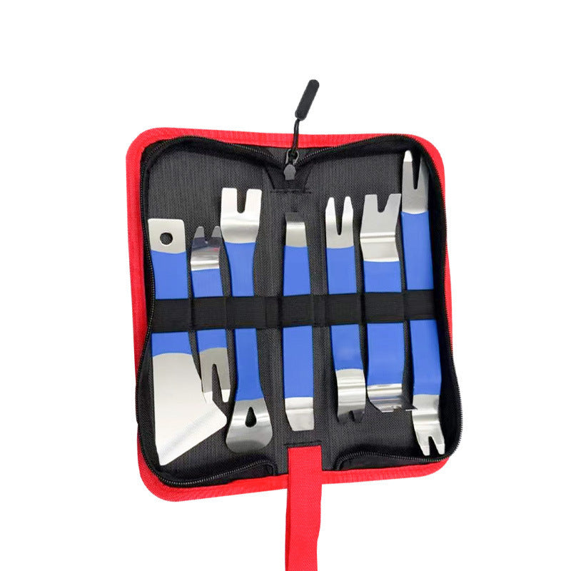 Wholesale Car Interior Removal Tools Stainless Steel Metal Pry Plate Color Lagging Metal Crow Nail Remover Crowbar