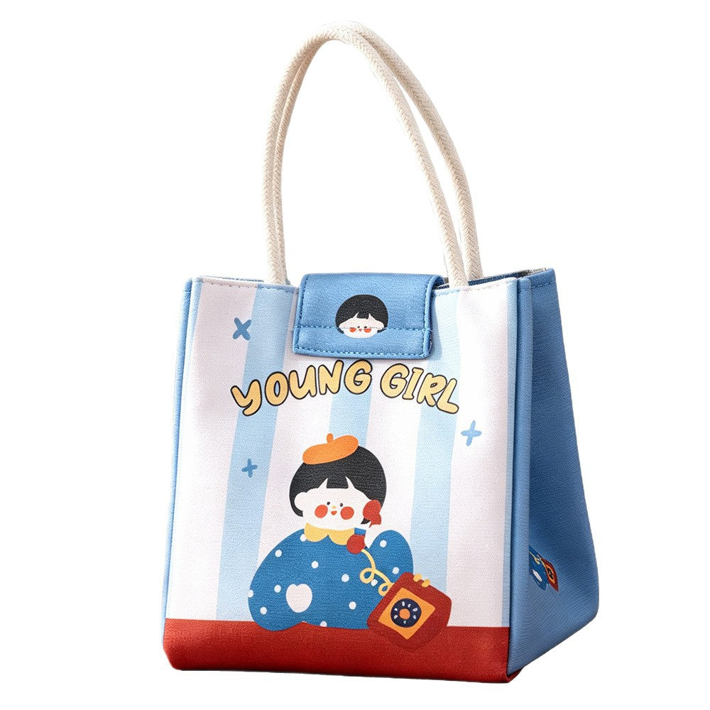 Lunch Box Bag, Large Capacity Handheld