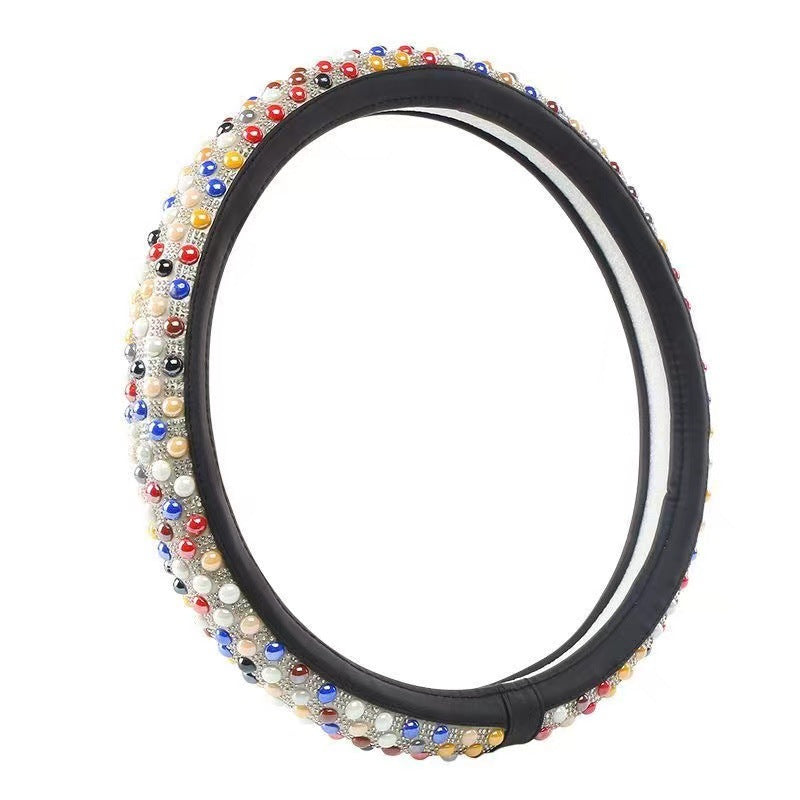Steering Wheel Cover with Ceramic Ice Beads