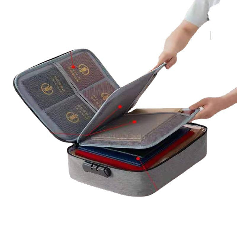 Document Storage Bag, Large Capacity File Organizer