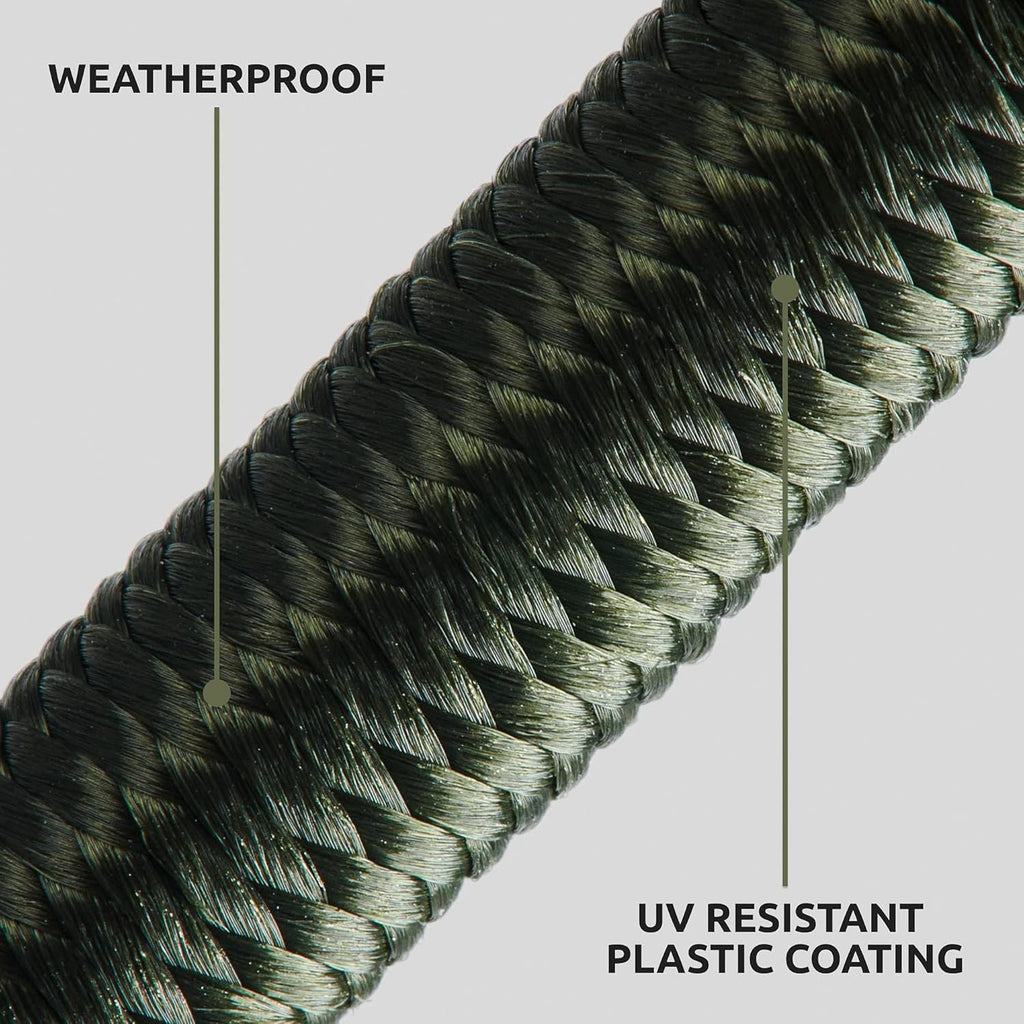 Bungee Cord Strap - 8mm Military Green (Pack of 10)