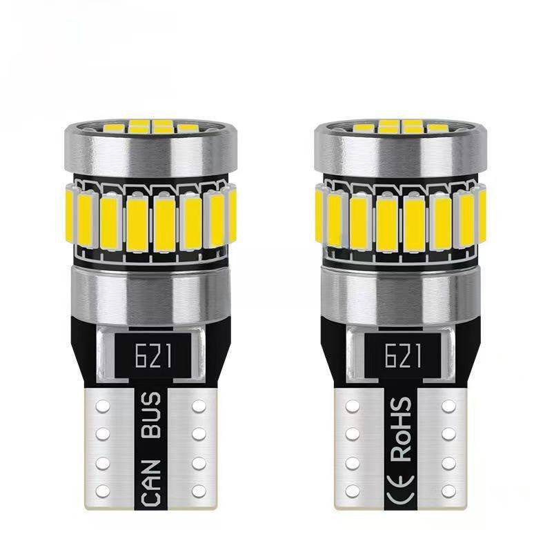 Cross-border automotive LED car light: T10 width indicator, position light 4014-24SMD, license plate decoding light, 3030 instrument light