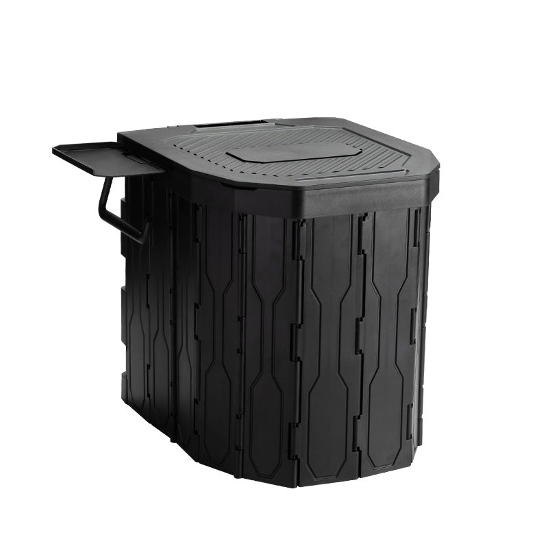 2026 New Widened and Raised Outdoor Folding Toilet Car Mobile Toilet Travel Camping Portable Toilet