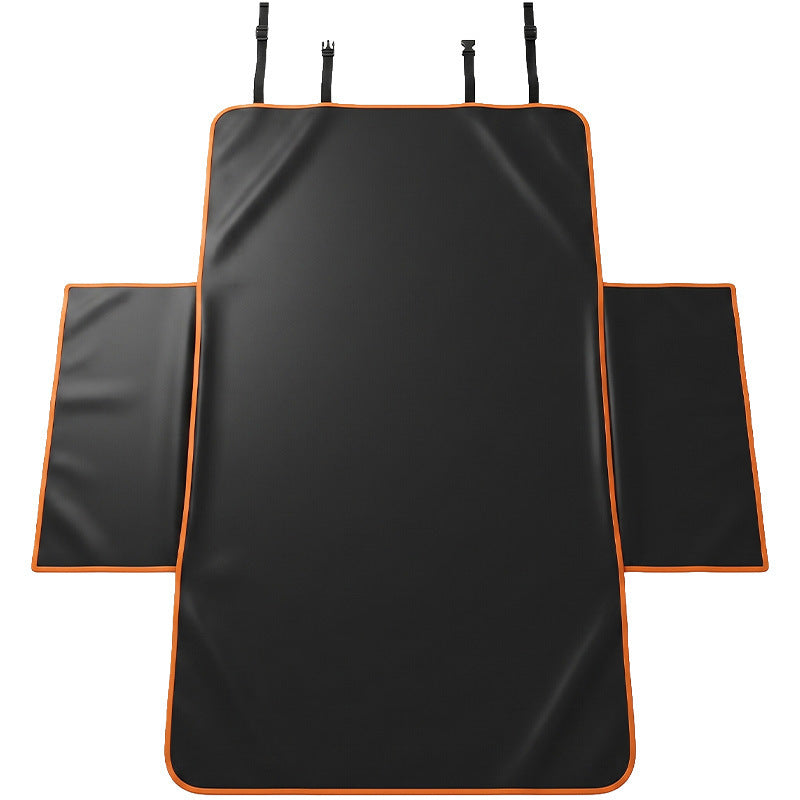 Car trunk pad, car pet pad, anti-dirt and scratch-resistant enlarged rear seat pad, waterproof pet seat pad