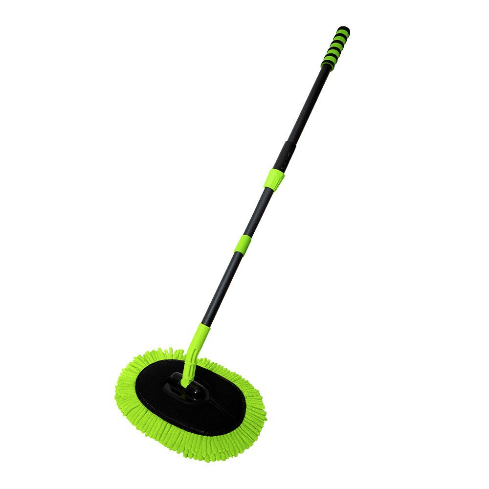 Car wash mop, car wash brush, car brush bristles, retractable long rod, retractable car wash brush cleaning tool