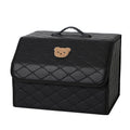 Car trunk storage box, leather multifunctional foldable storage box, storage box, storage box, car interior accessories