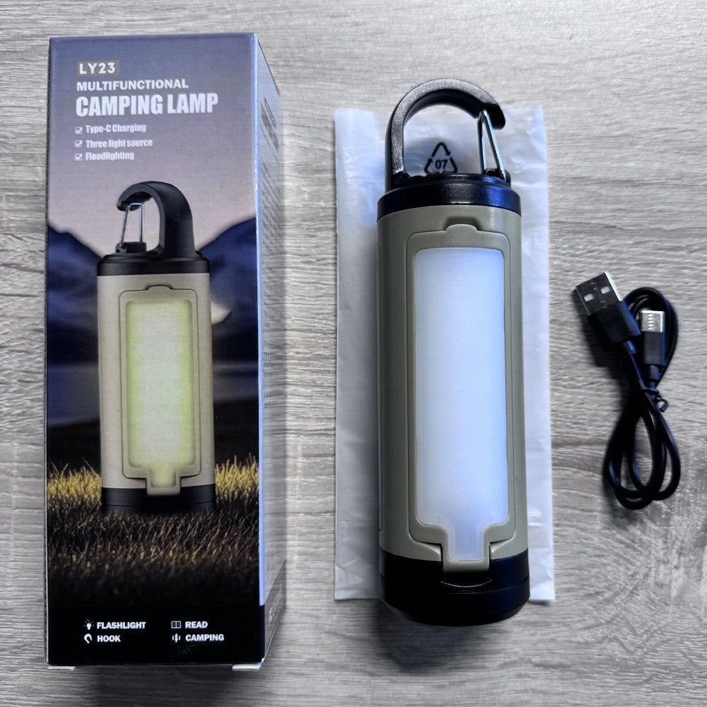 Solar Camping Light with Folding Design