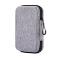 Snowflake Cloth EVA Headphone Bag, Power Bank Hard Drive Bag, Dragon Cloth Earphone Storage Box, Pressure-Resistant Zipper Bag