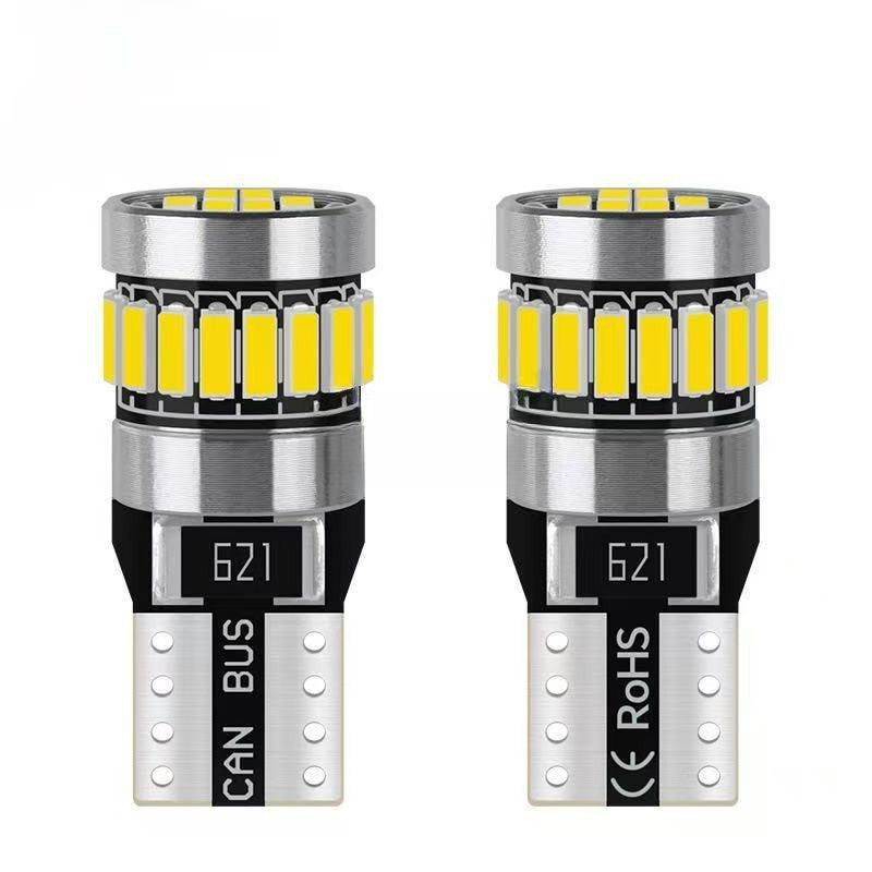 Cross-border automotive LED car light: T10 width indicator, position light 4014-24SMD, license plate decoding light, 3030 instrument light