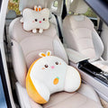 Car lumbar support, driver's seat backrest cushion, car headrest, lumbar support pad, internet-famous women's driving lumbar support tool