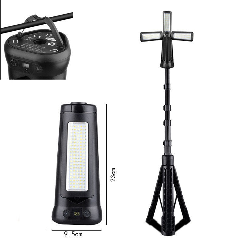 Portable LED Camping Light with Magnetic Attachment