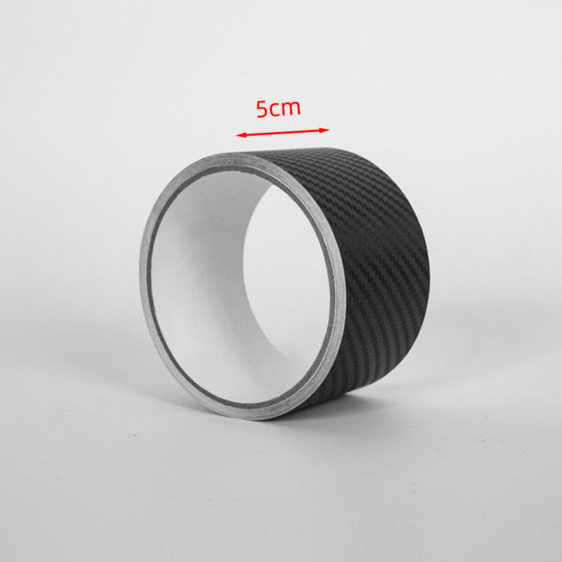 3D carbon fiber car stickers, door sill protection strips, bumper scratch and anti-collision tape, motorcycle and bicycle waterproof