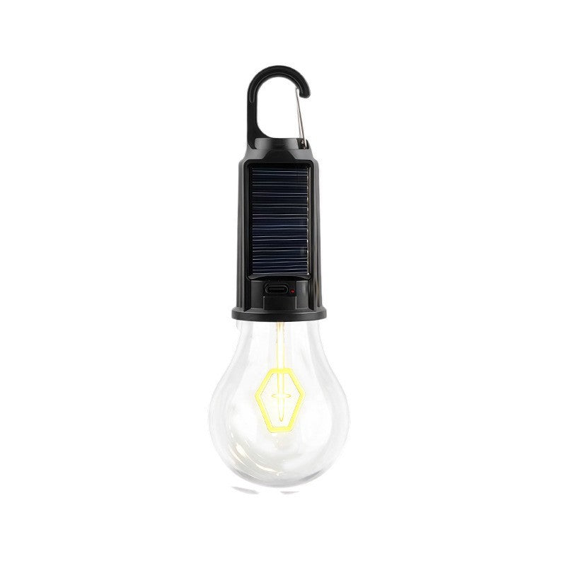 Solar Camping Light with Hook - Rechargeable