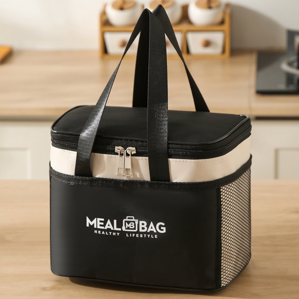 Insulated Lunch Bag, Waterproof Oxford Cloth
