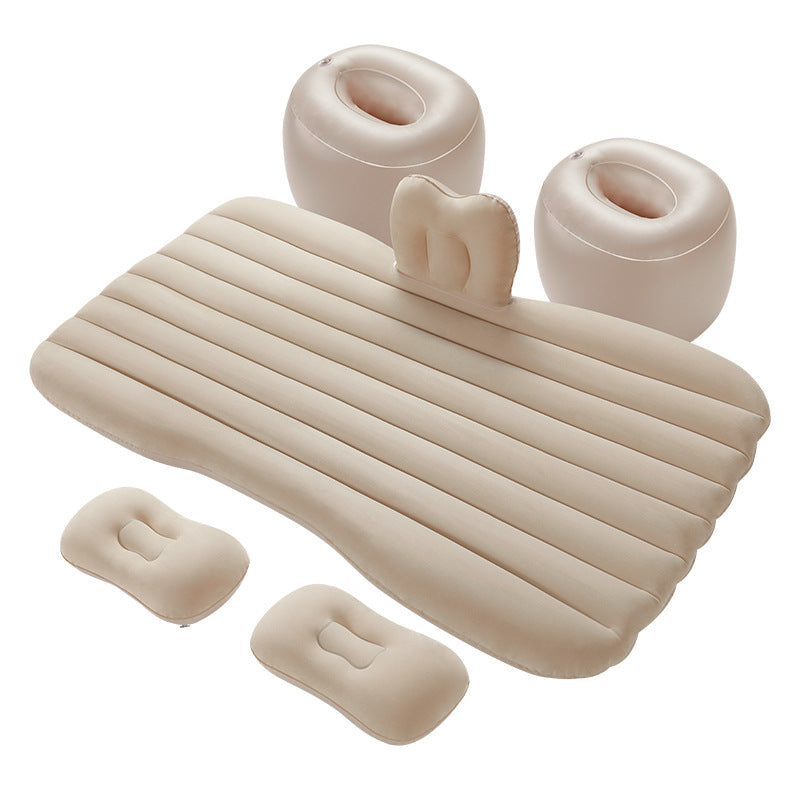 Cross-border car inflatable bed Car rear exhaust mattress Universal folding sleeping air mattress travel mattress