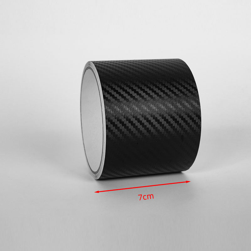 3D carbon fiber car stickers, door sill protection strips, bumper scratch and anti-collision tape, motorcycle and bicycle waterproof