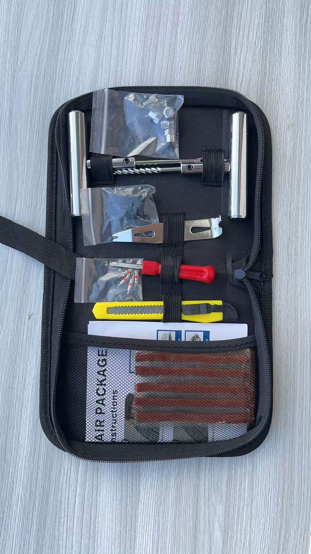 Car Repair Tool Set - Emergency Tire Repair Kit