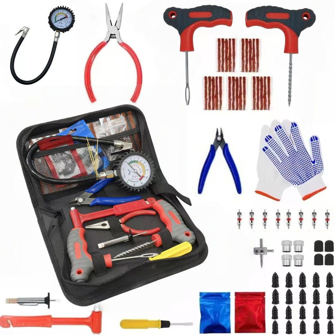 Tire Repair Tool Set - Universal Fit