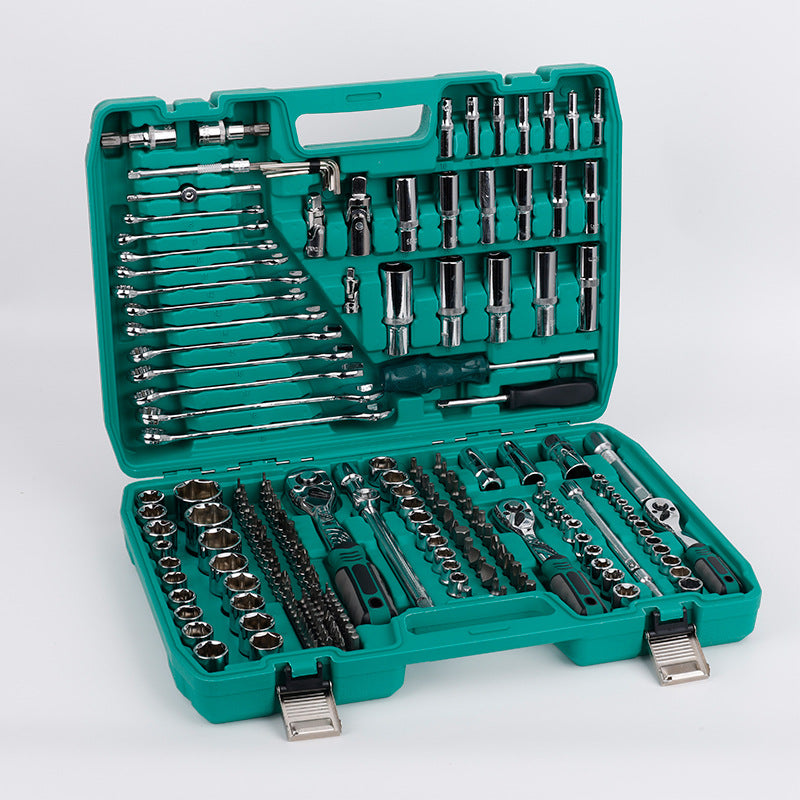 Natural S2 Bit Head 72-Tooth Ratchet Wrench Auto Repair Mechanical Repair Household Repair Sleeve Tool Set Hardware Toolbox